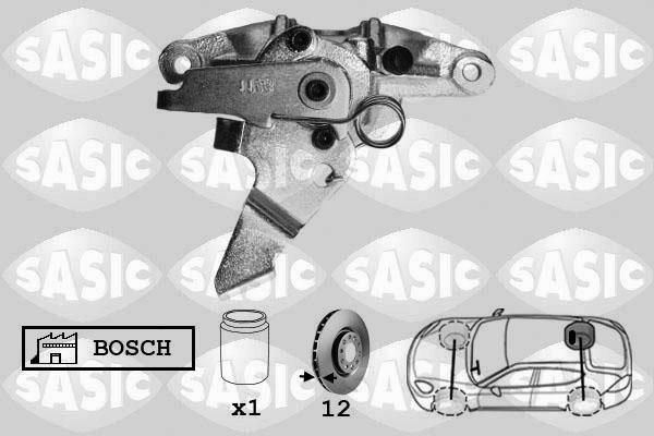 Sasic 6504009 - Тормозной суппорт unicars.by