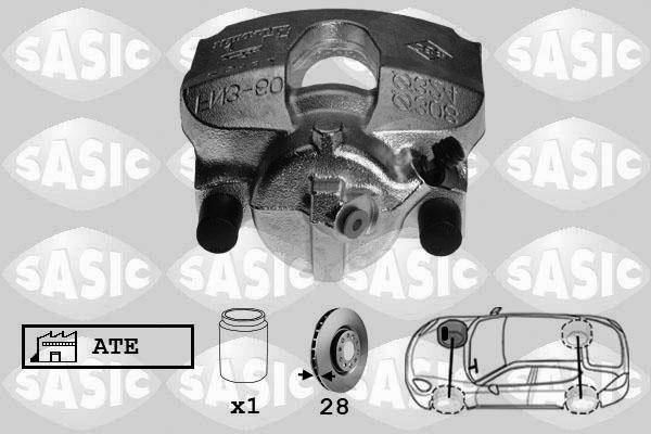 Sasic 6504021 - Тормозной суппорт unicars.by