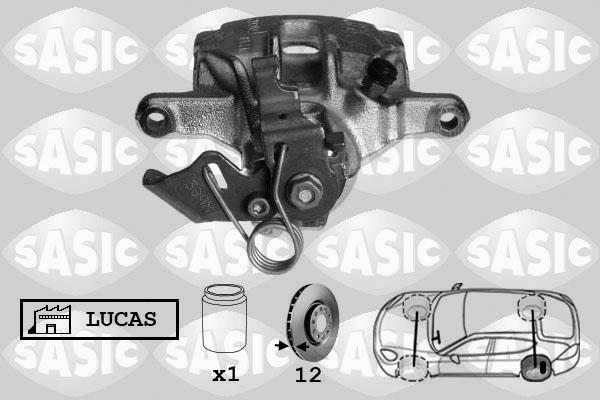 Sasic 6504022 - Тормозной суппорт unicars.by