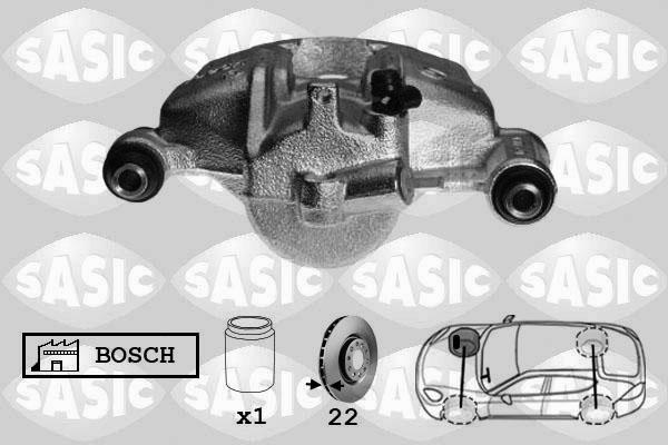 Sasic 6506043 - Тормозной суппорт unicars.by