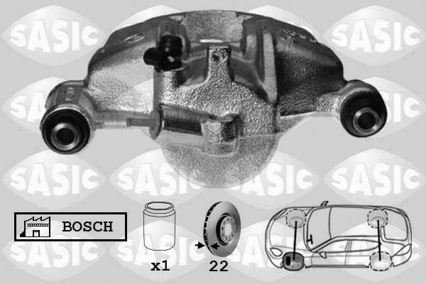 Sasic 6506042 - Тормозной суппорт unicars.by