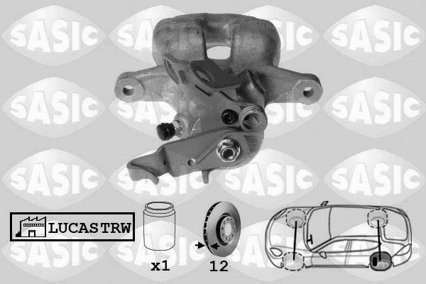 Sasic 6506192 - Тормозной суппорт unicars.by