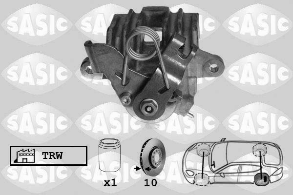 Sasic 6506140 - Тормозной суппорт unicars.by