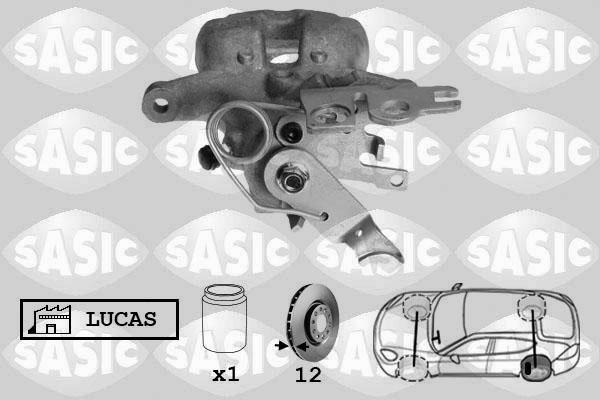 Sasic 6506132 - Тормозной суппорт unicars.by