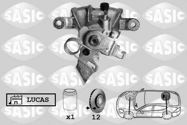 Sasic 6500045 - Тормозной суппорт unicars.by