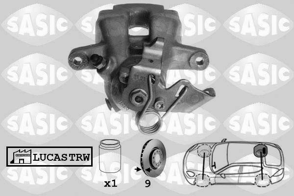 Sasic 6500053 - Тормозной суппорт unicars.by