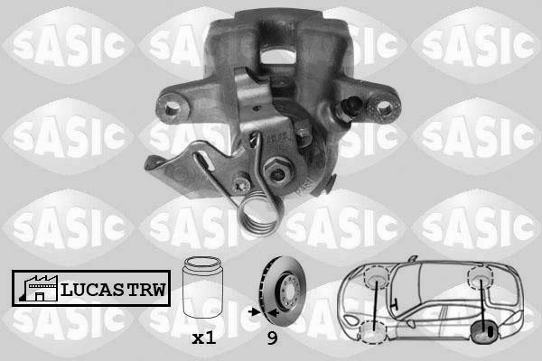 Sasic 6500052 - Тормозной суппорт unicars.by