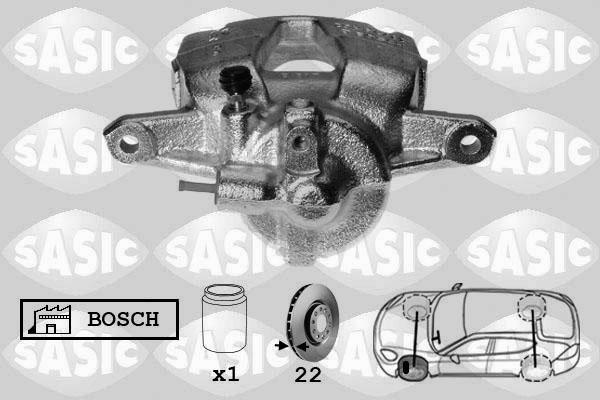 Sasic 6500038 - Тормозной суппорт unicars.by