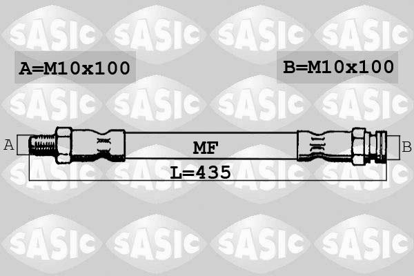 Sasic SBH6270 - Тормозной шланг unicars.by