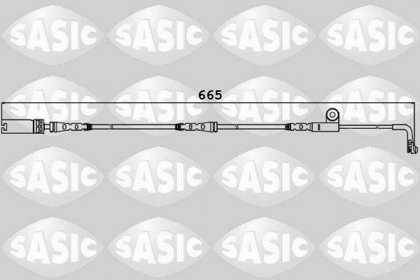 Sasic 6236010 - Сигнализатор, износ тормозных колодок unicars.by