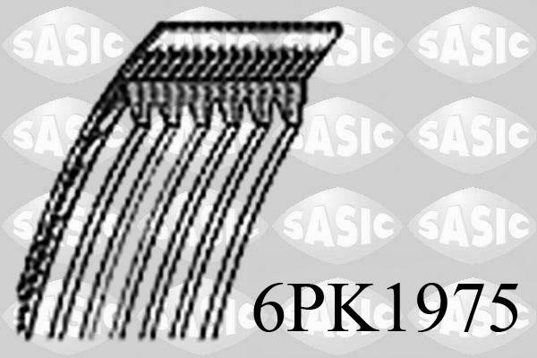 Sasic 6PK1975 - Поликлиновой ремень unicars.by