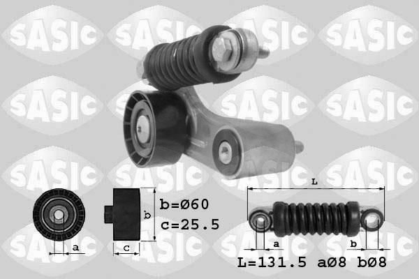 Sasic 1624002 - Натяжитель, поликлиновый ремень unicars.by