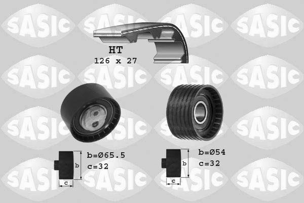 Sasic 1754001 - Комплект зубчатого ремня ГРМ unicars.by