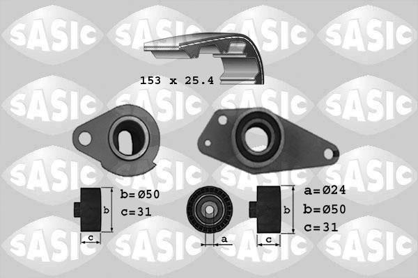 Sasic 1754019 - Комплект зубчатого ремня ГРМ unicars.by