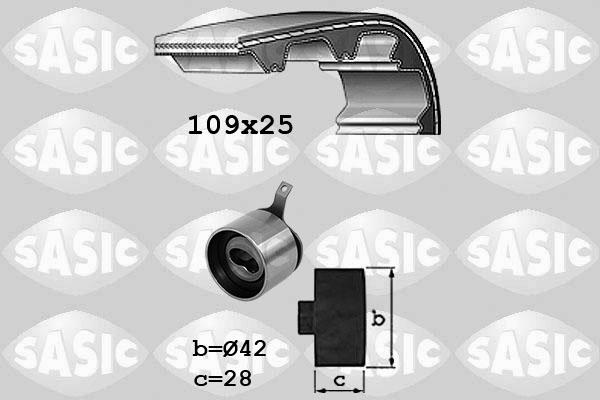 Sasic 1756077 - Комплект зубчатого ремня ГРМ unicars.by