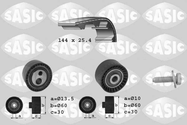 Sasic 1750012 - Комплект зубчатого ремня ГРМ unicars.by