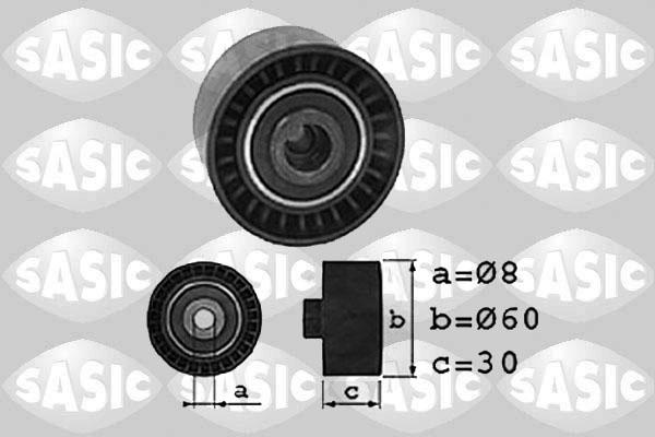 Sasic 1700017 - Направляющий ролик, зубчатый ремень ГРМ unicars.by