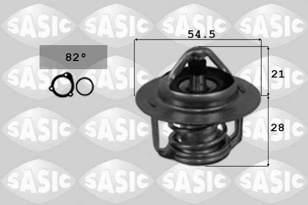 Sasic 3304013 - Термостат охлаждающей жидкости / корпус unicars.by