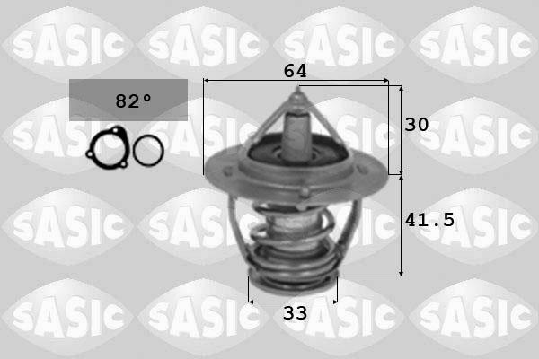 Sasic 3306055 - Термостат охлаждающей жидкости / корпус unicars.by