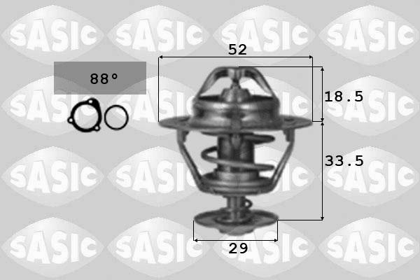 Sasic 3306064 - Термостат охлаждающей жидкости / корпус unicars.by