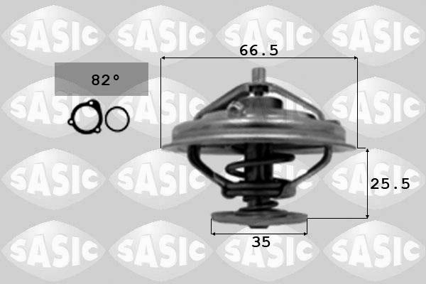 Sasic 3306074 - Термостат охлаждающей жидкости / корпус unicars.by