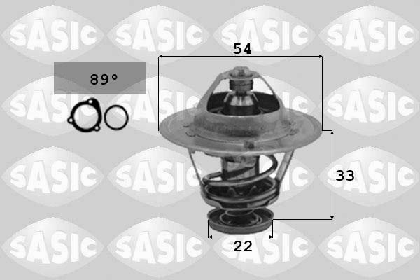 Sasic 3306078 - Термостат охлаждающей жидкости / корпус unicars.by