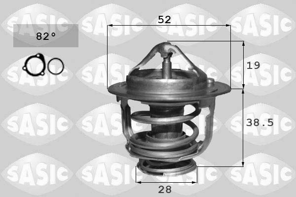 Sasic 3306133 - Термостат охлаждающей жидкости / корпус unicars.by