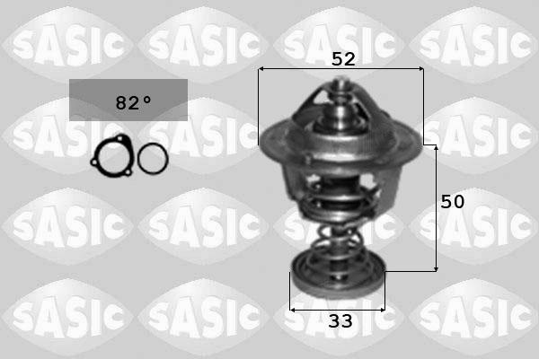 Sasic 3300007 - Термостат охлаждающей жидкости / корпус unicars.by