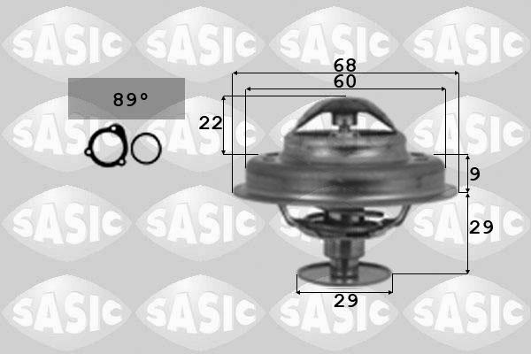 Sasic 3381041 - Термостат охлаждающей жидкости / корпус unicars.by