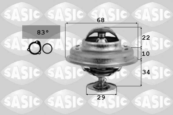 Sasic 3381251 - Термостат охлаждающей жидкости / корпус unicars.by