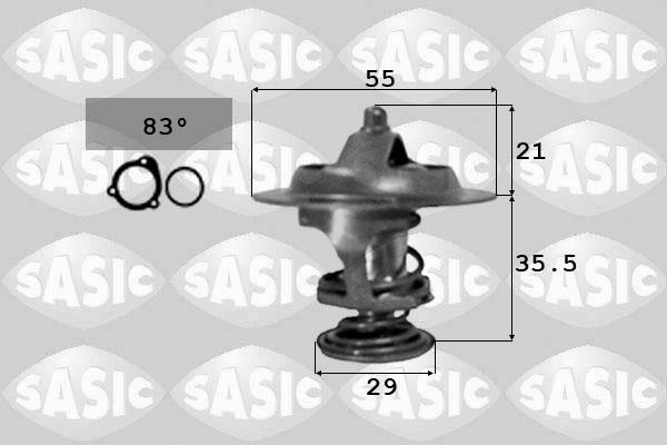 Sasic 3381231 - Термостат охлаждающей жидкости / корпус unicars.by