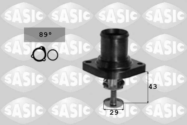 Sasic 3381A01 - Термостат охлаждающей жидкости / корпус unicars.by