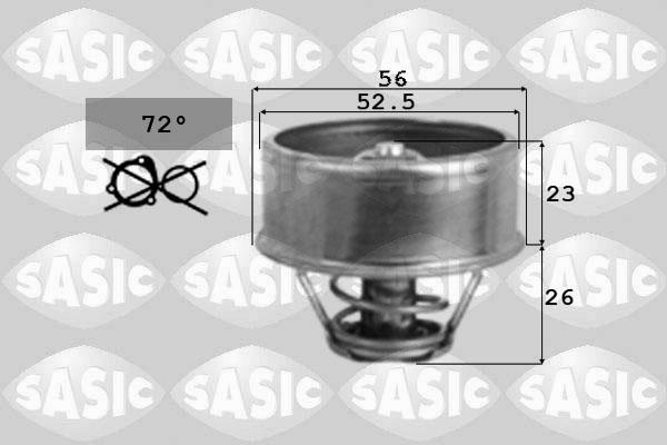 Sasic 3371401 - Термостат охлаждающей жидкости / корпус unicars.by