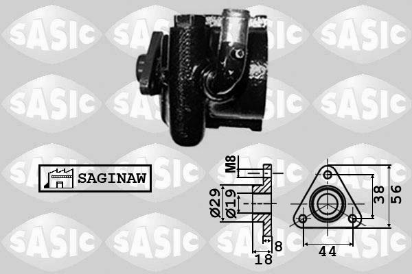 Sasic 7076045 - Гидравлический насос, рулевое управление, ГУР unicars.by