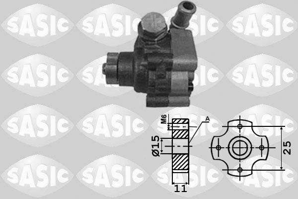 Sasic 7076063 - Гидравлический насос, рулевое управление, ГУР unicars.by