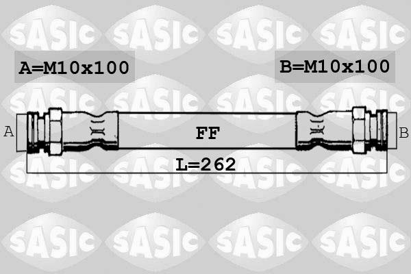 Sasic SBH4073 - Тормозной шланг unicars.by