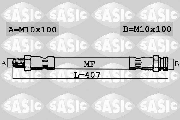 Sasic SBH6357 - Тормозной шланг unicars.by