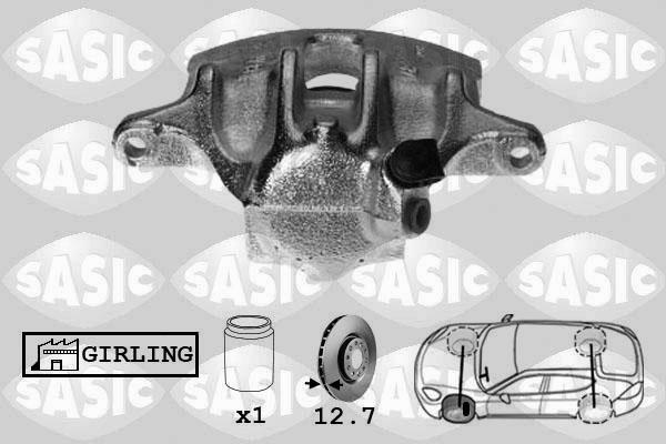 Sasic SCA6006 - Тормозной суппорт unicars.by