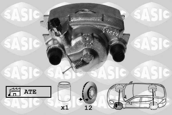 Sasic SCA6196 - Тормозной суппорт unicars.by