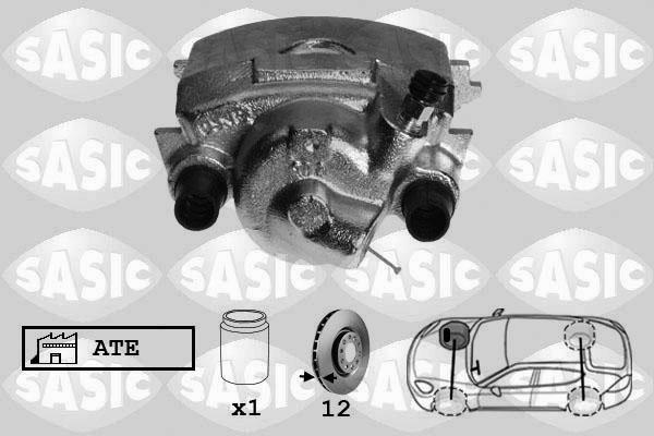 Sasic SCA6197 - Тормозной суппорт unicars.by