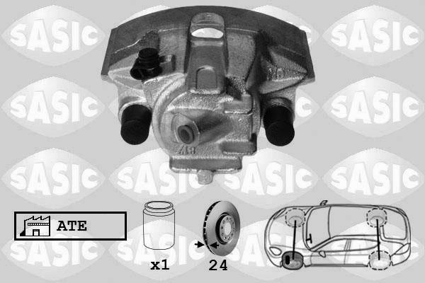 Sasic SCA6152 - Тормозной суппорт unicars.by