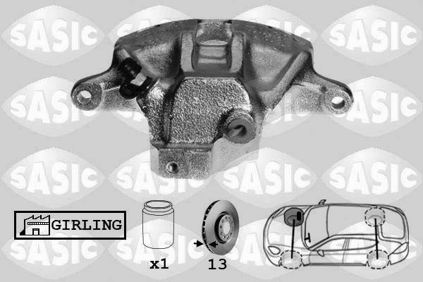 Sasic SCA6171 - Тормозной суппорт unicars.by