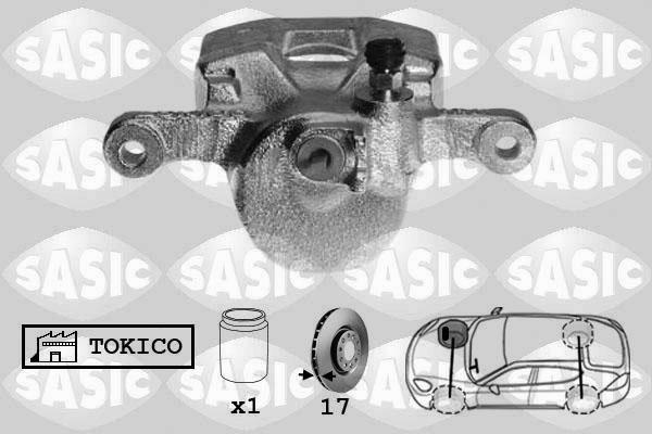 Sasic SCA6207 - Тормозной суппорт unicars.by