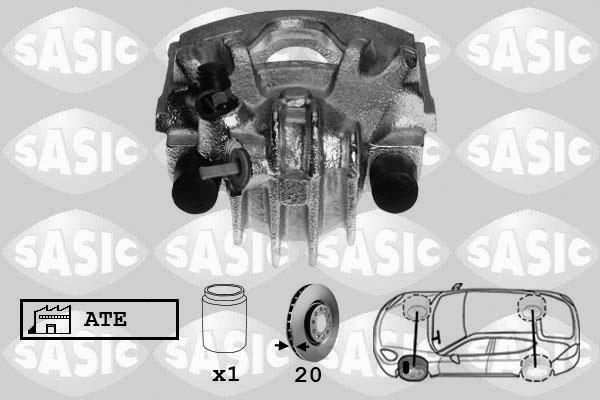 Sasic SCA0050 - Тормозной суппорт unicars.by