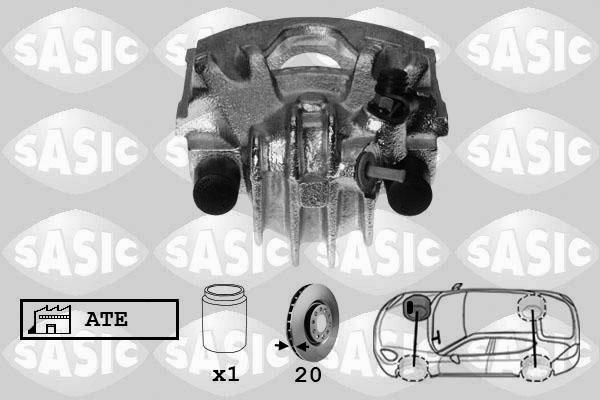 Sasic SCA0051 - Тормозной суппорт unicars.by