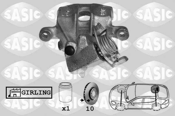 Sasic SCA0009 - Тормозной суппорт unicars.by