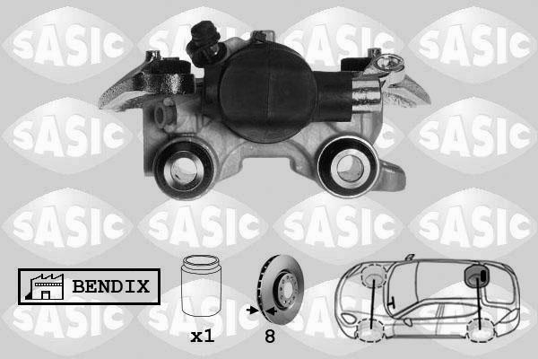 Sasic SCA0021 - Тормозной суппорт unicars.by