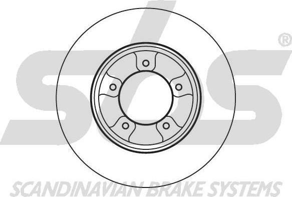 SBS 1815204561 - Тормозной диск unicars.by