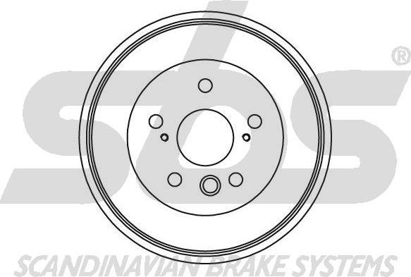 SBS 1825.254518 - Тормозной барабан unicars.by