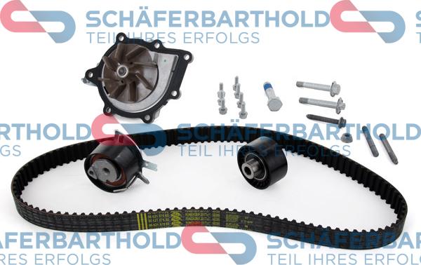 Schferbarthold 935 06 850 01 11 - Водяной насос + комплект зубчатого ремня ГРМ unicars.by